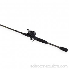 Abu Garcia Pro Max Low Profile Baitcast Reel and Fishing Rod Combo 555067395